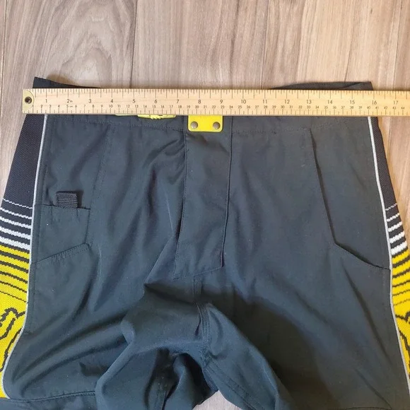 Fox Racing MTB Riding Shorts Sz 32 Ranger Style Ratcheting Waist Cargo Pockets - Picture 12 of 16